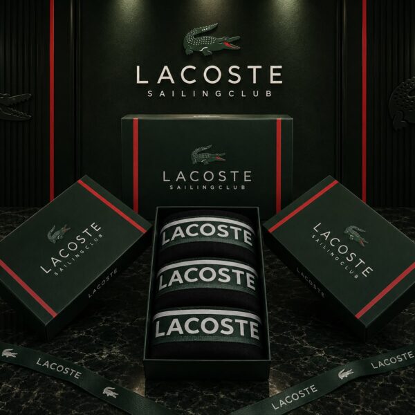 Lacoste боксерки 3бр