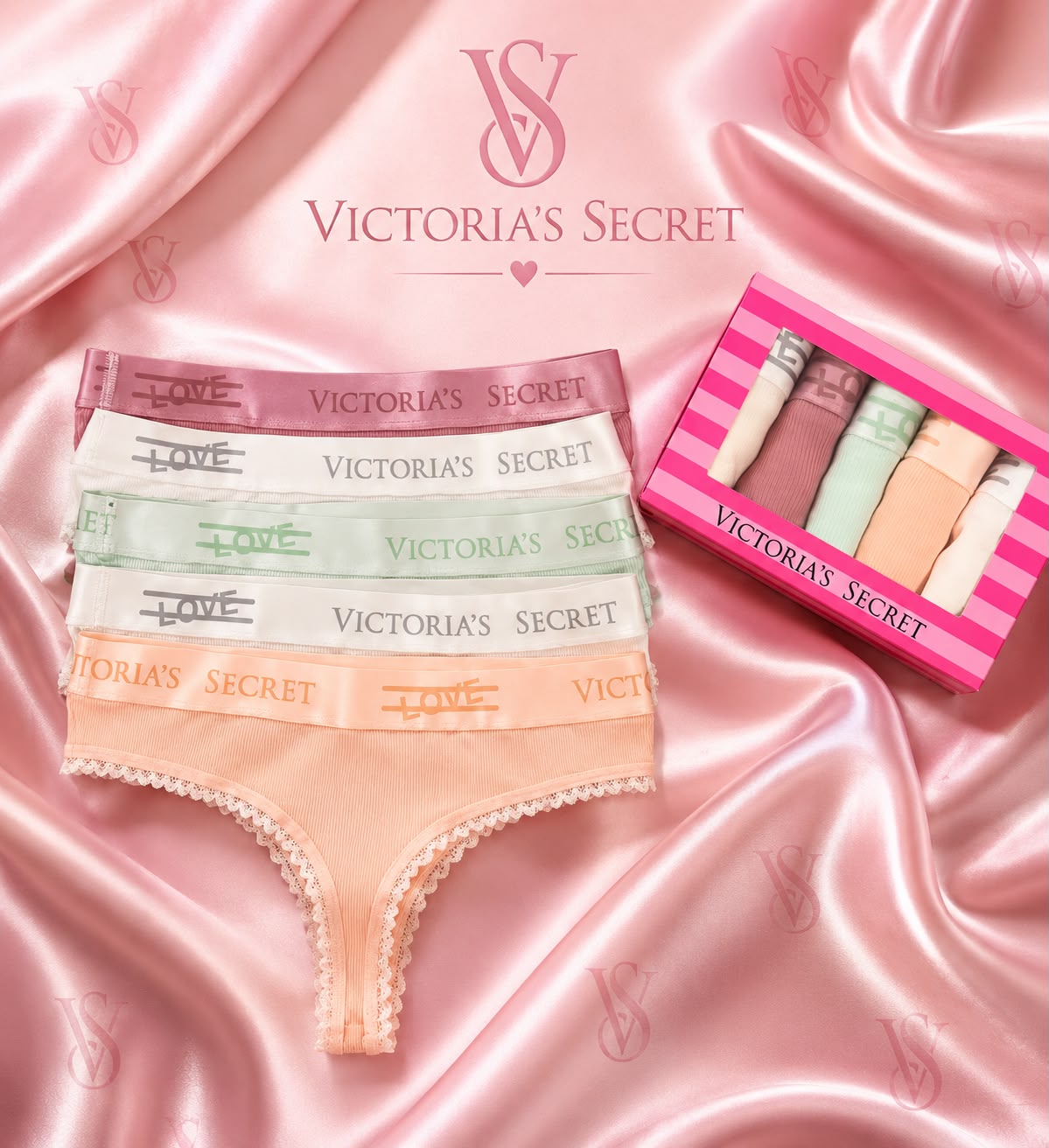 Victoria's Secret прашки 5бр